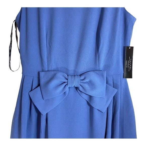 Tahari ASL Bow Fit and Flare Dress NWT - Picture 3 of 7